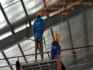 Quét mạng nhện nhà xưởng