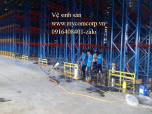 Vệ sinh sàn nhà xưởng